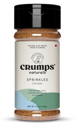 Crumps Sprinkles Chicken Flavoured Meal Topper Dog 120g