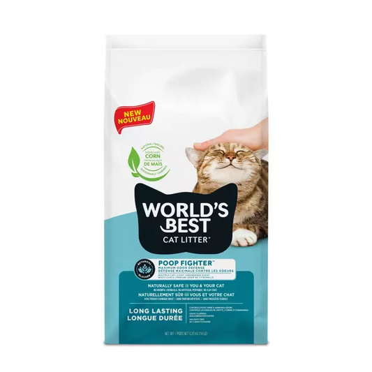 World's Best Cat Litter Poop Fighter