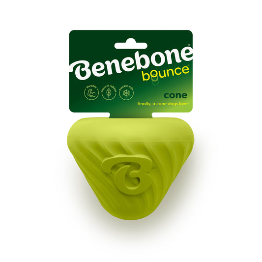Benebone® bounce™ Rubber Cone Dog Toy