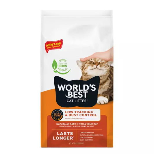World's Best Cat Litter Multi-Cat Unscented - Low Tracking