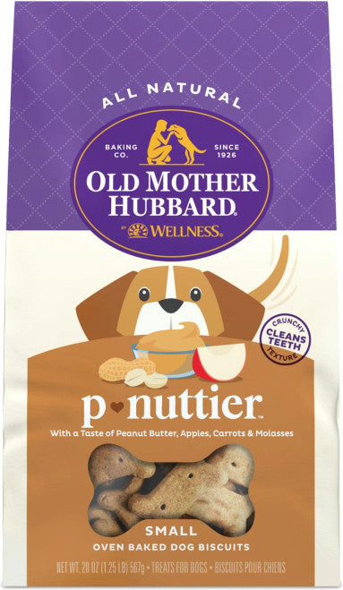 Old Mother Hubbard® Classic P-Nuttier® Oven-Baked Dog Biscuits Small 20 oz