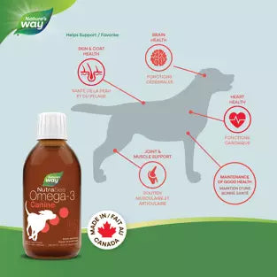 Nature's Way NutraSea Omega-3 Canine 200ml Smoky Meat