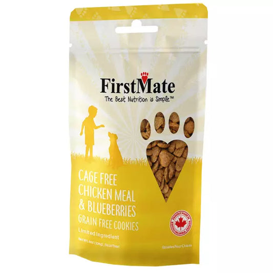 FirstMate Dog Treats Chicken with Blueberry 8oz