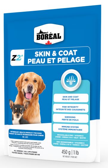 Boreal Zinpro Z2+ Skin And Coat Dog Supplement 2.27kg