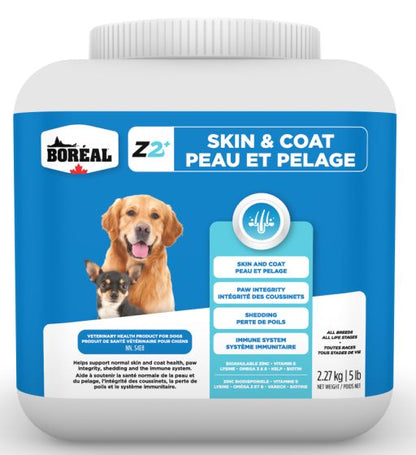 Boreal Zinpro Z2+ Skin And Coat Dog Supplement 2.27kg