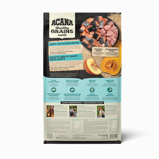 Healthy Grains, Sea to Farm Puppy Recipe