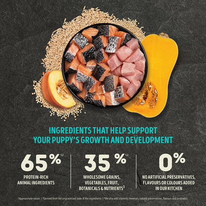 Healthy Grains, Sea to Farm Puppy Recipe