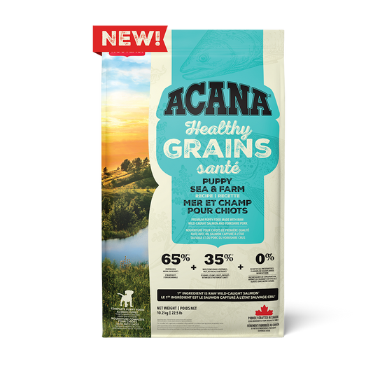 Healthy Grains, Sea to Farm Puppy Recipe