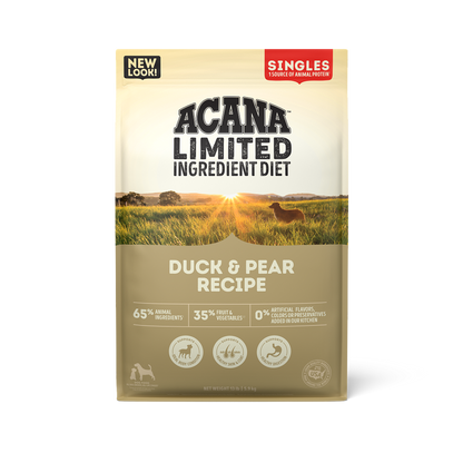 Acana Singles, Duck with Pear Recipe