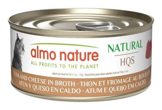 Almo Nature HQS Natural Cat Food - Tuna And Cheese In Brot 150g