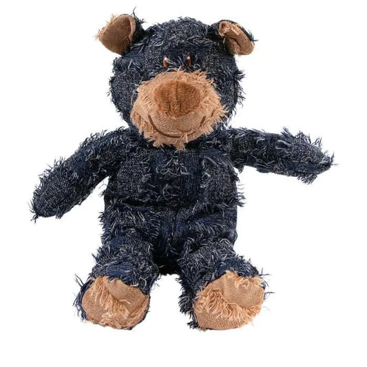 Large Stitch Bear, Blue