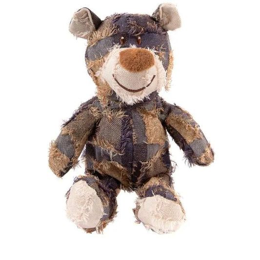 Large Stitch Bear, Purple