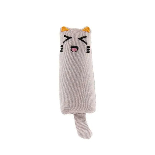 Rustle Catnip Cat, Grey