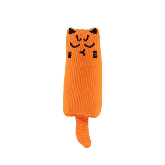 Rustle Catnip Cat, Orange