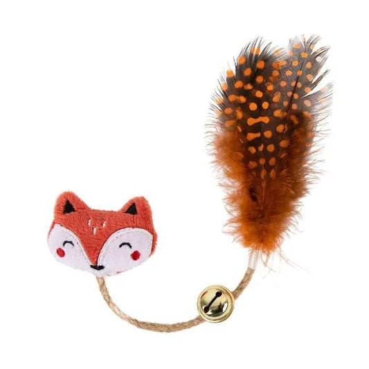 Orange Fox Rope Bell