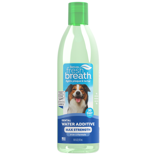 Tropiclean Fresh Breath Adv Whitening Dental Health Solution Dog 473ml