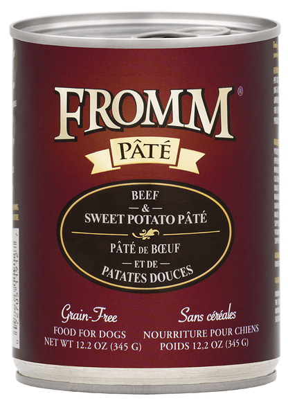 FROMM® BEEF & SWEET POTATO PÂTÉ WET DOG FOOD