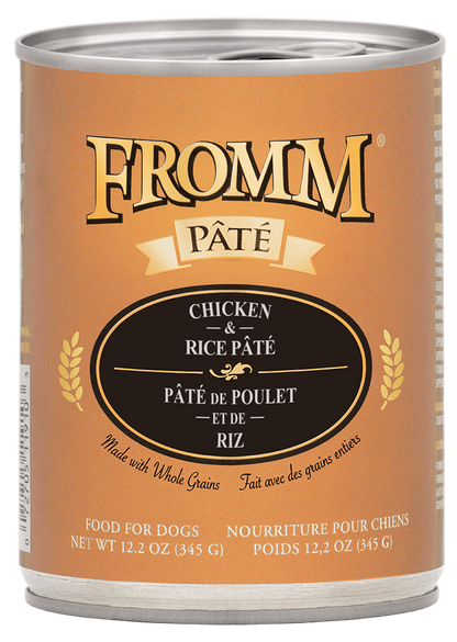 FROMM® CHICKEN & RICE PÂTÉ WET DOG FOOD