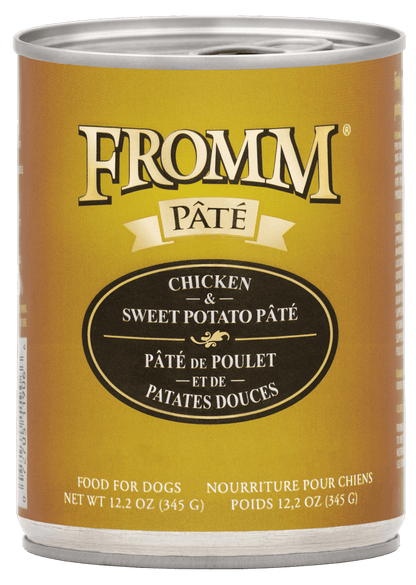 FROMM® CHICKEN & SWEET POTATO PÂTÉ WET DOG FOOD