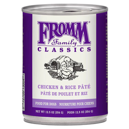 FROMM® CLASSIC CHICKEN & RICE PÂTÉ WET DOG FOOD