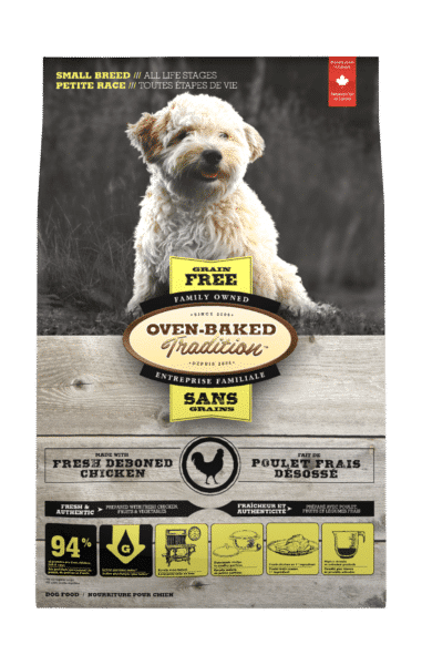 Oven-Baked Tradition Grain-Free All Life Stage Small Breed Dog Food – Chicken