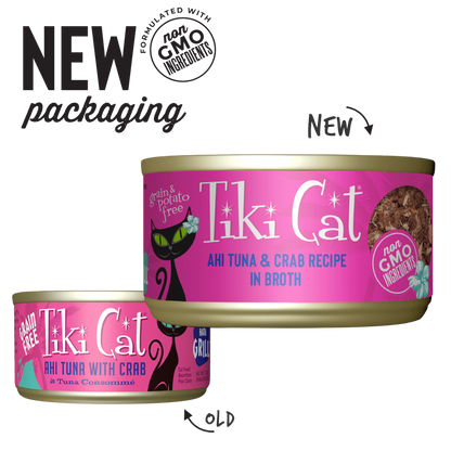 Tiki Cat® Grill™ Tuna & Crab Surimi Recipe Wet Cat Food