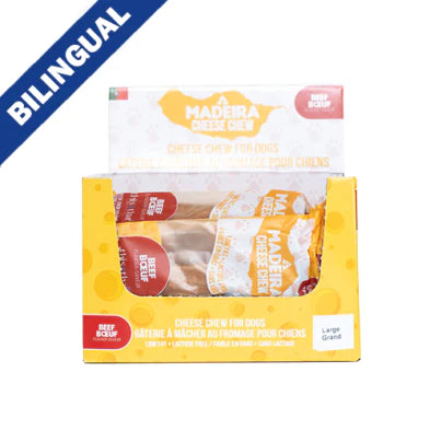 This & That® Madeira Cheese Chews Beef Flavor Dog Chew PDQ