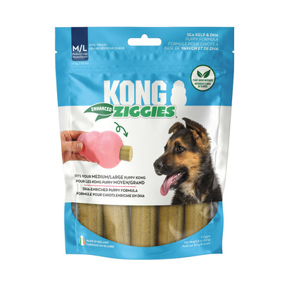 KONG Ziggies Enhanced Puppy Medium / Large 8oz