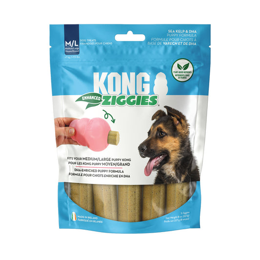KONG Ziggies Enhanced Puppy Medium / Large 8oz