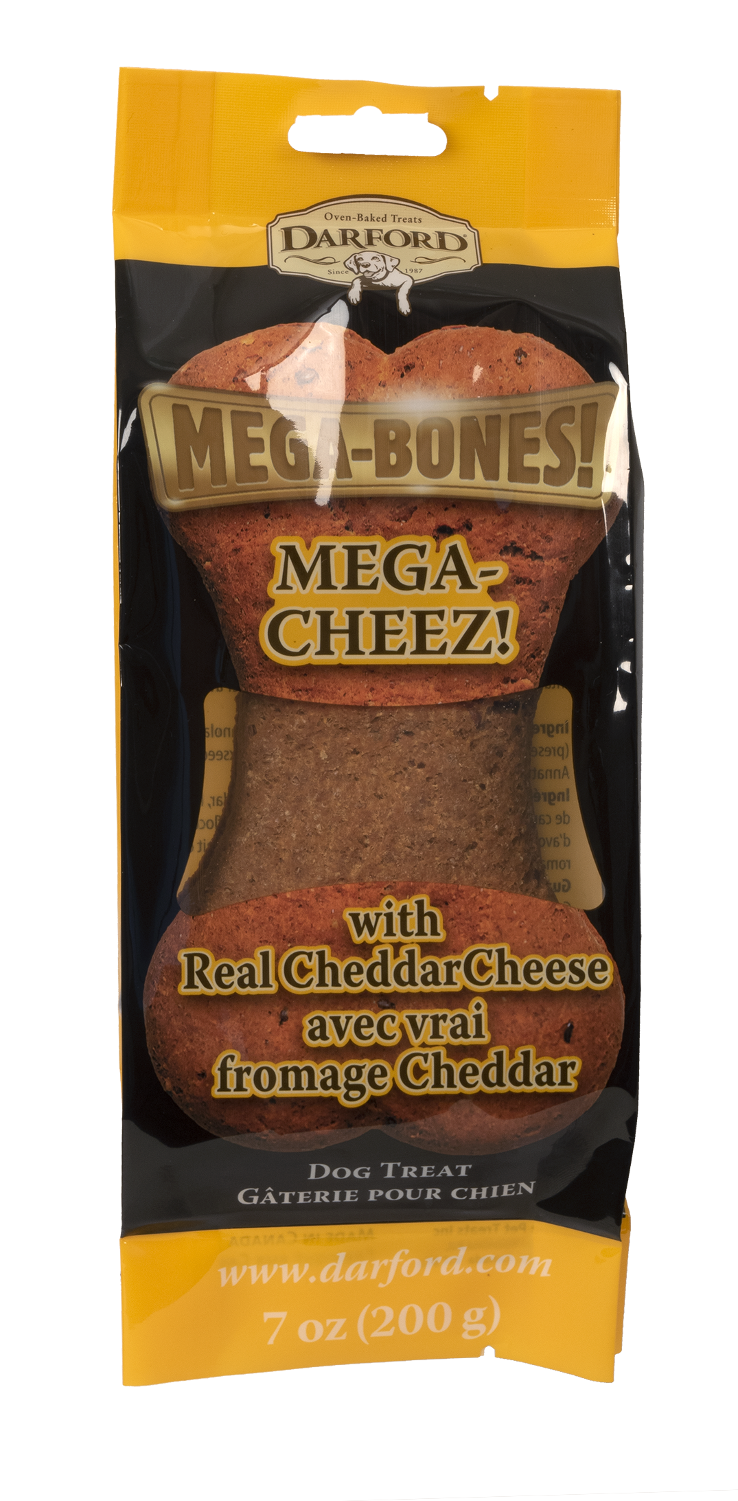 Darford® Mega Bones MegaCheez! Flavored Dog Treats