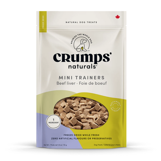 Crumps' Naturals Freeze-Dried Beef Liver Mini Trainers