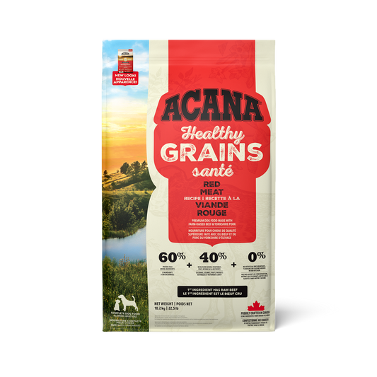 Acana Healthy Grains, Red Meat Recipe Dog Food