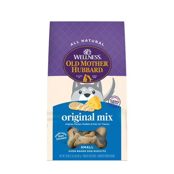 Old Mother Hubbard® by Wellness® Classic Original Mix Oven-Baked Biscuits for Dogs Small  20 oz