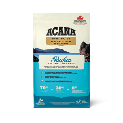 Acana Highest Protein, Pacifica Dog Food