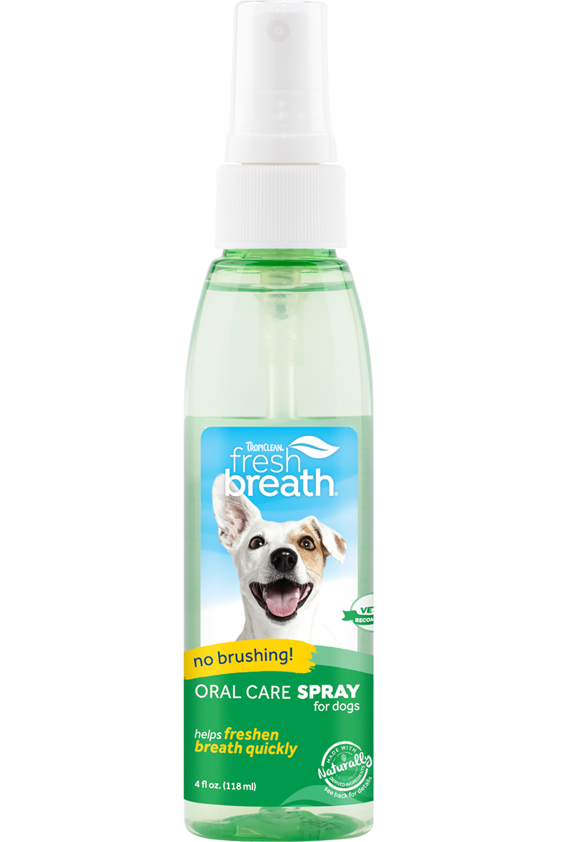 Tropiclean Fresh Breath Oral Care Spray for Pets 4oz