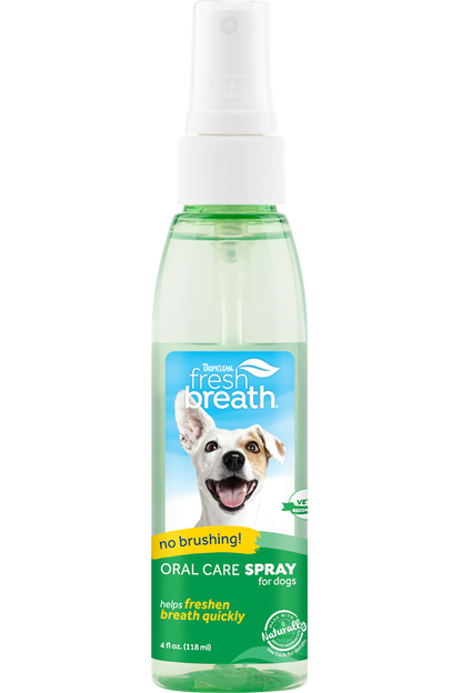 Tropiclean Fresh Breath Oral Care Spray for Pets 4oz
