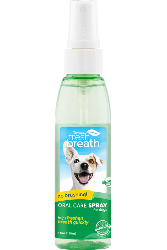 Tropiclean Fresh Breath Oral Care Spray for Pets 4oz