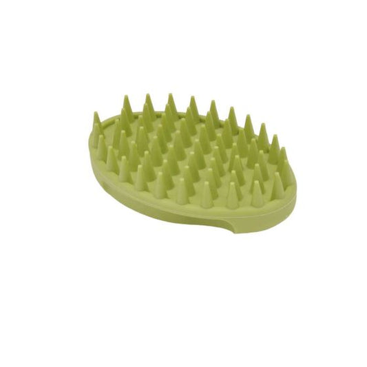 Soft tip curry dog brush