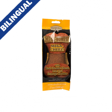 Darford® Mega Bones MegaCheez! Flavored Dog Treats