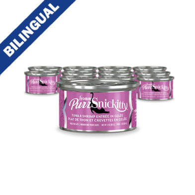 Fromm® PurrSnickitty™ Tuna & Shrimp in Gelée Wet Cat Food  3oz