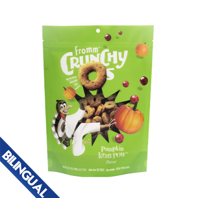 Fromm® Crunchy O's® Pumpkin Kran POW™ Treats for Dogs  6 oz