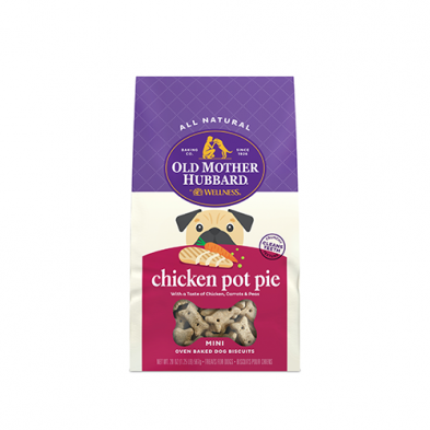 Old Mother Hubbard® by Wellness® Classic Chicken Pot Pie Oven-Baked Biscuits for Dogs Mini  20 oz