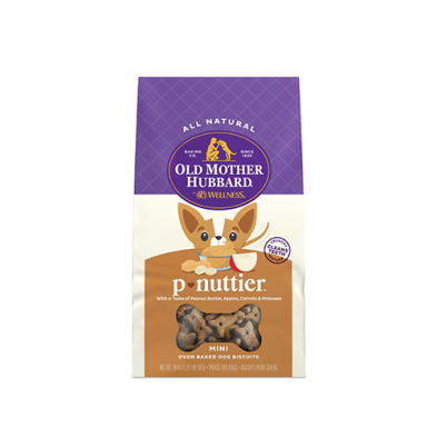 OLD MOTHER HUBBARD® CLASSIC P-NUTTIER® OVEN-BAKED DOG BISCUITS MINI