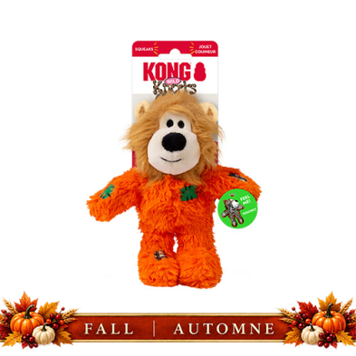 Kong® HALLOWEEN Wild Knots Lion Bear Small/Medium Dog Toy