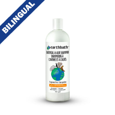 earthbath® Oatmeal & Aloe Fragrance Free Shampoo