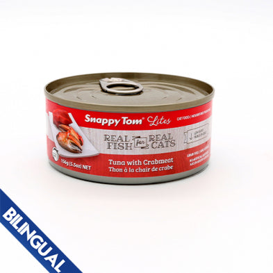 SNAPPY TOM® LITES TUNA WITH CRABMEAT WET CAT FOOD