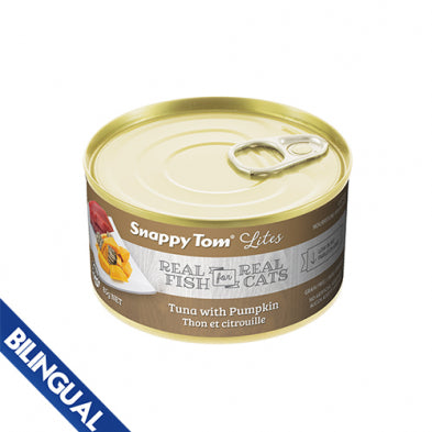 SNAPPY TOM® LITES TUNA WITH PUMPKIN WET CAT FOOD