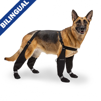 Canada Pooch® Suspender Boots Black