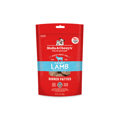 Stella & Chewy's® Dandy Lamb Dinner Patties Freeze-Dried Raw Dog Food 5.5 oz
