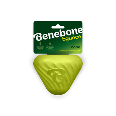 Benebone® bounce™ Rubber Cone Dog Toy